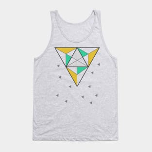 Geometric Triangle Tank Top